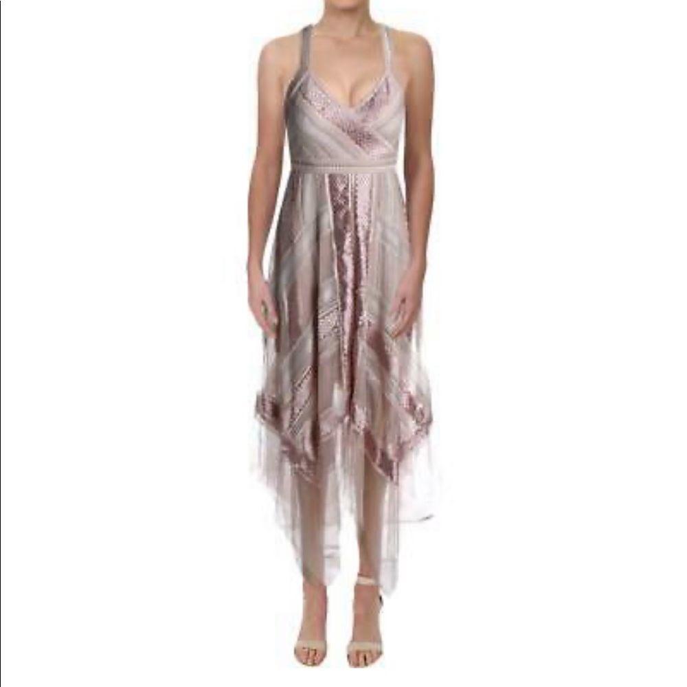 Bcbg halter dress like new